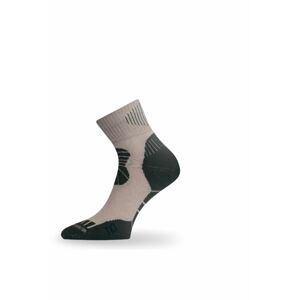 Lasting TKI 707 béžová trekingová ponožka Velikost: (38-41) M ponožky