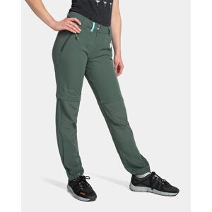 Kilpi HOSIO-W Tmavě zelená Velikost: 50 dámské outdoorové kalhoty