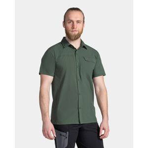 Kilpi BOMBAY-M Tmavě zelená Velikost: M pánská košile