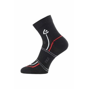 Lasting TRZ 900 ponožky pro aktivní sport černá Velikost: (38-41) M ponožky