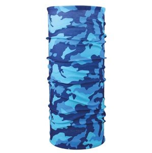 Husky multifunkční šátek   Printemp modrá camouflage Velikost: UNI
