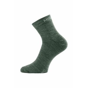 Lasting WHO 620 zelené ponožky z merino vlny Velikost: (34-37) S ponožky
