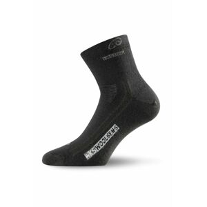 Lasting WKS 900 černé ponožky z merino vlny Velikost: (42-45) L ponožky