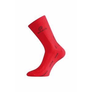 Lasting WLS 388 červená vlněná ponožka Velikost: (34-37) S ponožky