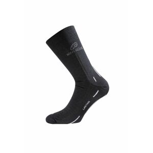 Lasting WLS 901 černá vlněná ponožka Velikost: (42-45) L ponožky