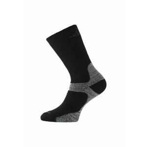 Lasting WSB 908 černá merino ponožky Velikost: (42-45) L ponožky