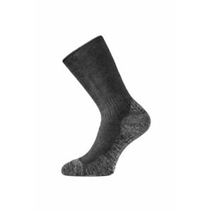 Lasting WSM 909 černé vlněné ponožky Velikost: (42-45) L ponožky