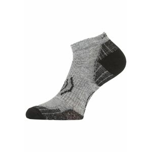 Lasting merino ponožky WTS šedé Velikost: (38-41) M ponožky