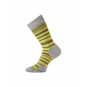 Lasting WWL merino ponožky žluté Velikost: (34-37) S ponožky
