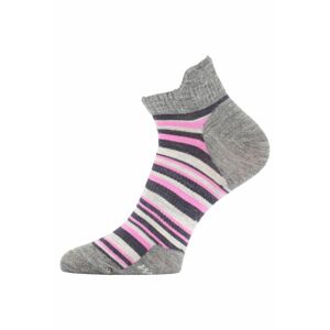 Lasting WWS 804 růžové vlněné ponožky Velikost: (38-41) M ponožky