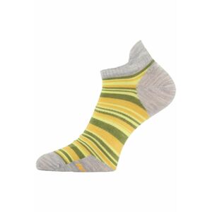 Lasting WWS 806 žluté vlněné ponožky Velikost: (42-45) L ponožky