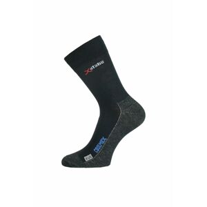 Lasting XOL 900 černá turistická ponožka Velikost: (42-45) L ponožky