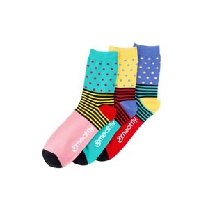 Unisex ponožky meatfly stripes dot xs/s