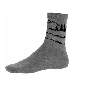 Pánské ponožky viking boosocks mid man šedá 39-42