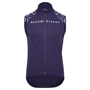 Pánská cyklistická vesta silvini trelo tmavě modrá xl