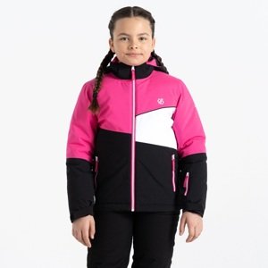 Dětská zimní lyžařská bunda dare2b steazy růžová/černá 110-116