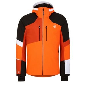 Pánská zimní bunda dare2b shred oranžová/černá xl