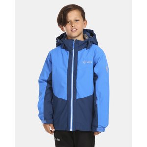 Chlapecká lyžařská bunda kilpi ateni-jb modrá 134-140