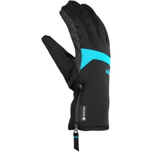 Dámské lyžařské rukavice viking paganella gtx černá/tyrkysová 6
