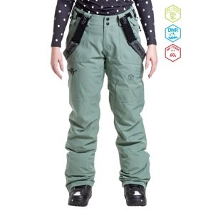 Dámské snb & ski kalhoty meatfly foxy zelená s