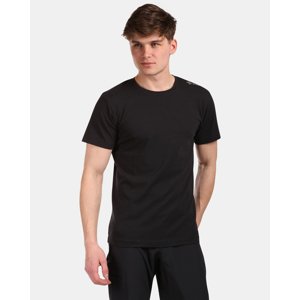 Pánské bavlněné tričko kilpi promo-m černá m