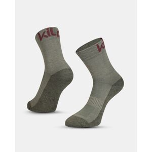 Unisex outdoorové ponožky kilpi lirin-u khaki 43