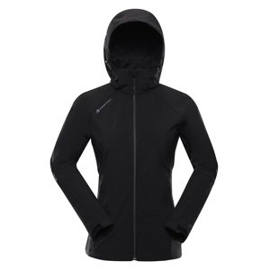 Dámská softshellová bunda alpine pro hoora černá xl