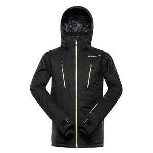 Pánská lyžařská bunda s membránou ptx alpine pro ream černá l
