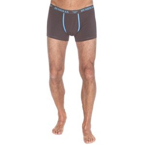 Pásnké trenýrky bushman edward 3pack hnědá/ šedá/ modrá s