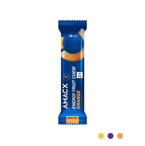 Amacx energy fruit chew - pomeranč - 50g