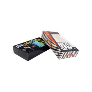 Pánské boxerky meatfly balboa four pack dárkové balení modrá/černá xl