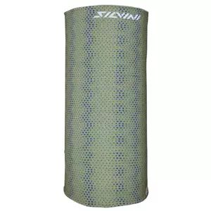 Unisex multifunkční nákrčník silvini motivo zelená/tmavě modrá one size