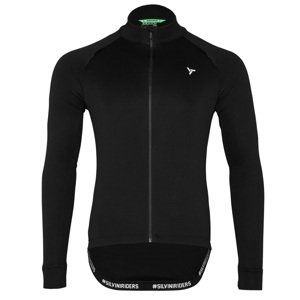 Pánský cyklo dres silvini leverono černá/šedá xl