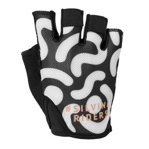 Unisex cyklistické rukavice silvini varena černá/červená xl