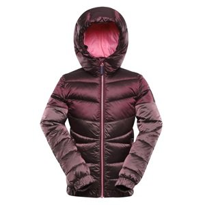 Dětská hi-therm bunda s impregnací alpine pro grollo růžová 116-122