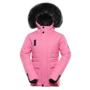 Dětská bunda s membránou ptx alpine pro werdo růžová 140-146
