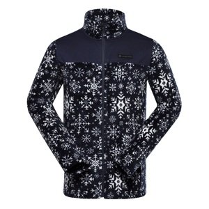 Pánská fleecová mikina alpine pro eflin modrá 4xl