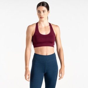 Dámská sportovní podprsenka dare2b dont sweat it vínová xl