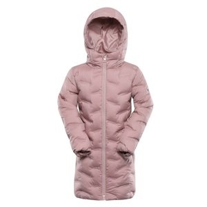 Dětský hi-therm kabát s impregnací alpine pro awedo růžová 128-134