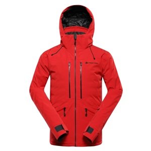 Pánská lyžařská bunda s membránou ptx snow alpine pro reas červená xl