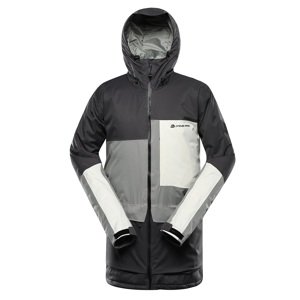 Pánská lyžařská bunda s membránou ptx snow alpine pro garg šedá 4xl