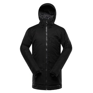 Pánská lyžařská bunda s membránou ptx snow alpine pro garg černá 4xl