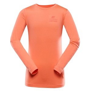 Dětské rychleschnoucí triko alpine pro louso oranžová 140-146