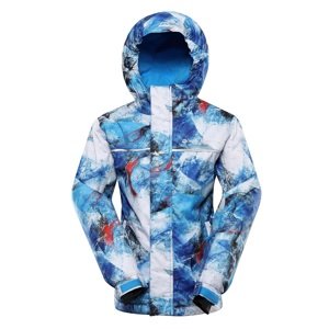 Dětská lyžařská bunda s membránou ptx snow alpine pro kiwero modrá 152-158