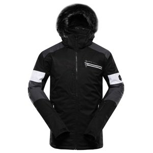 Pánská lyžařská bunda s membránou ptx snow alpine pro dam černá xl-g