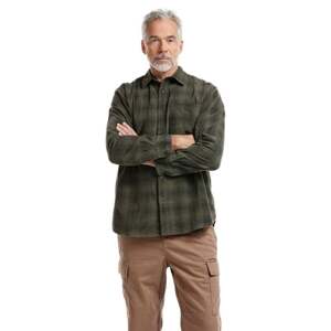 Pánská košile bushman taltson  tmavě zelená 4xl
