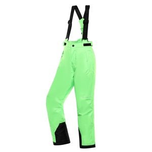 Dětské lyžařské kalhoty s membránou ptx snow alpine pro edeso zelená 92-98