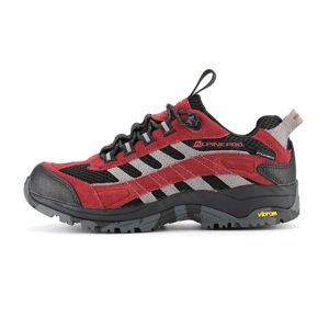 Outdoorová obuv s ptx membránou alpine pro okane červená 39