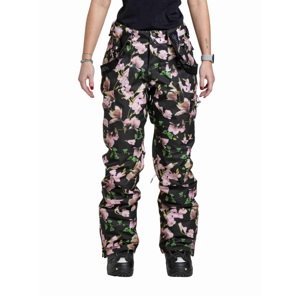 Dámské snb & ski kalhoty meatfly foxy černá/magnolia xl