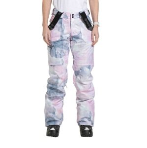 Dámské snb & ski kalhoty meatfly foxy šedá/růžová xl